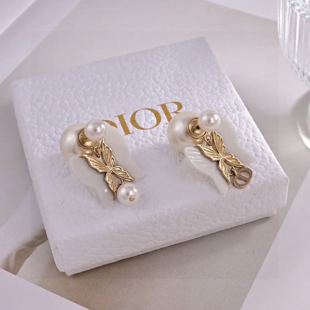 Trendy Butterfly Drop Earrings