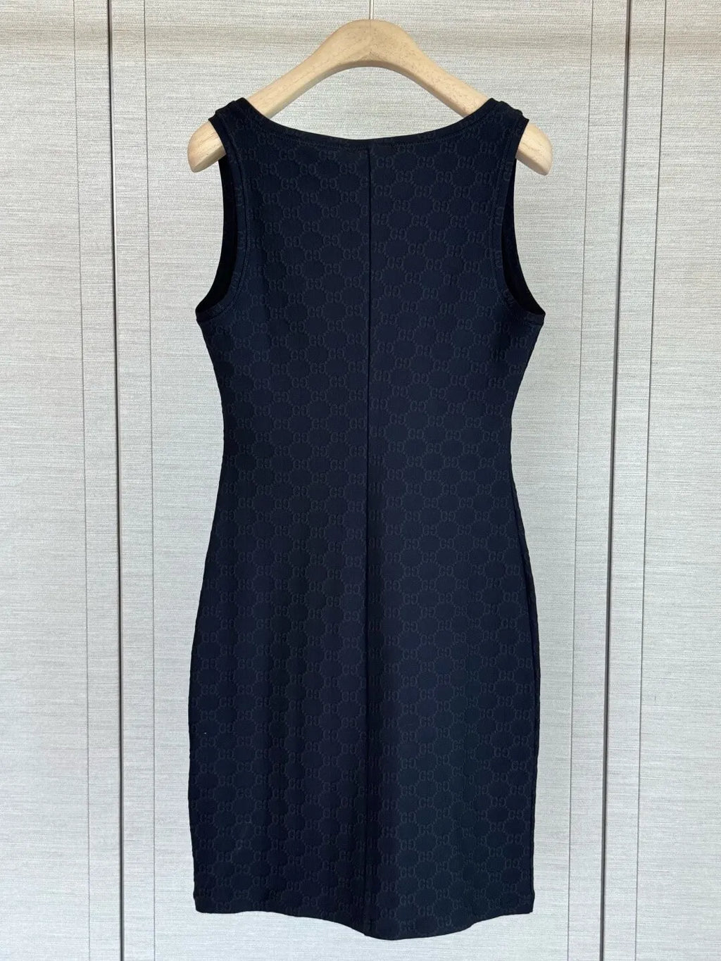 Scoop Neck Jacquard Dress