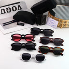 Side Temple Patchwork Sunglasses