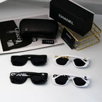 Trendy Hollow-Out Square-Round Sunglasses