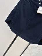 Slit Cargo Mini Skirt