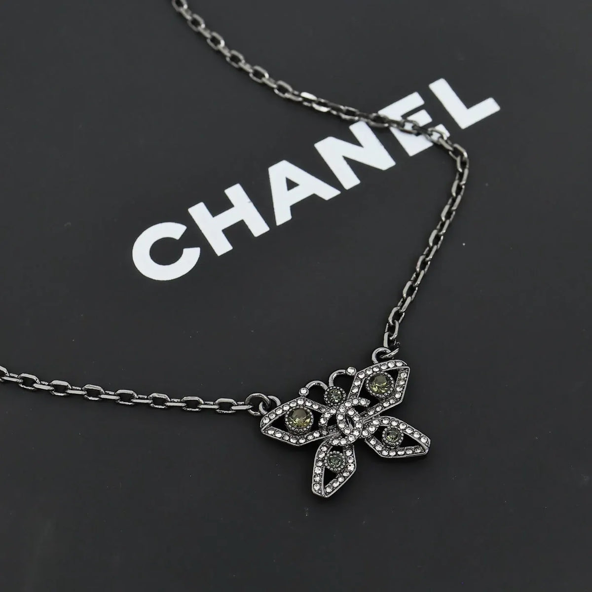 Minimalist Butterfly Diamond Necklace