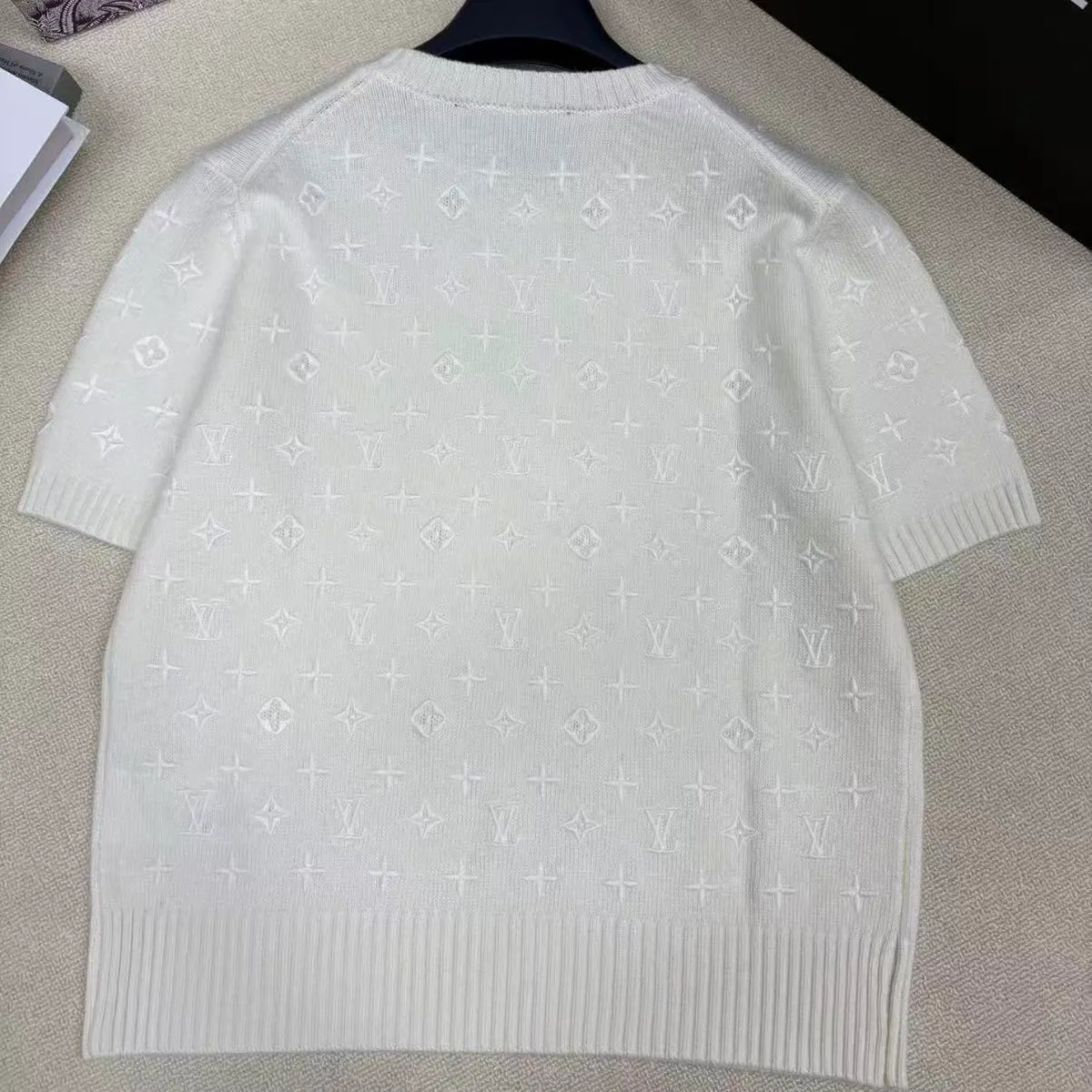 Monogram Knit T-Shirt