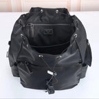 Solid Nylon Backpack
