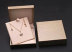 Colored Diamond Inlay Mother-of-Pearl Necklace