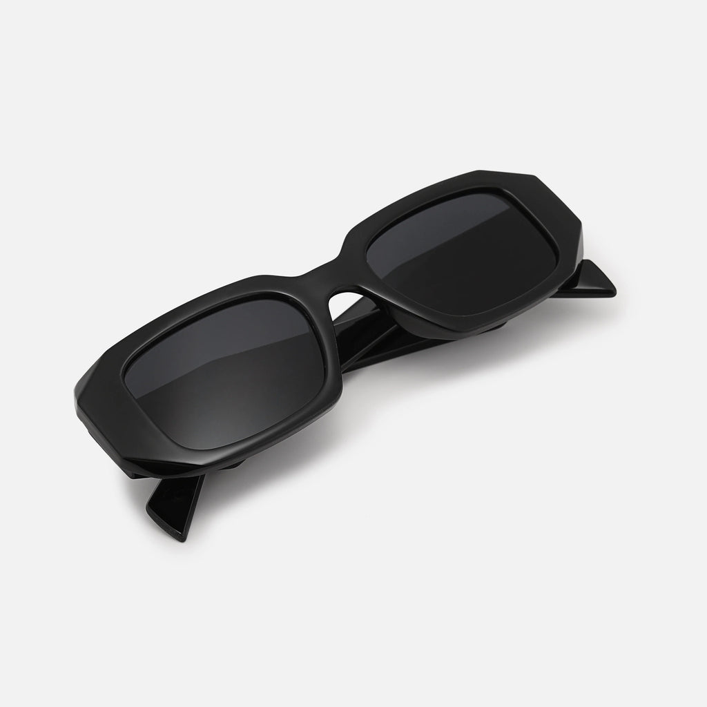 Round‑Frame Tinted Sunglasses