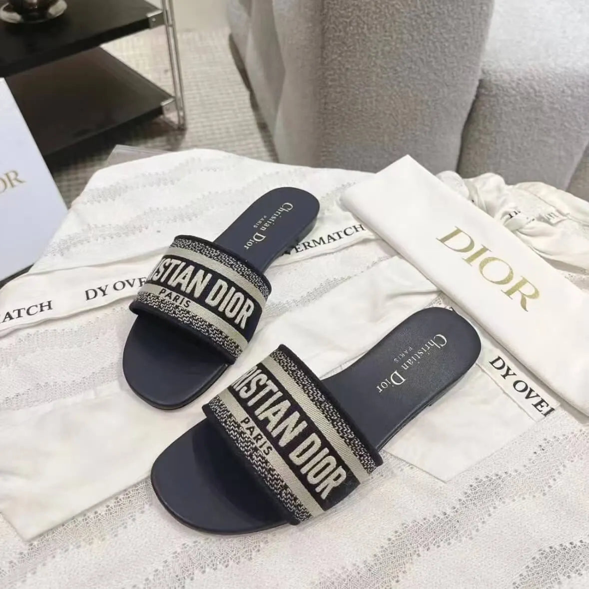 Classic Minimalist Blue Sandals