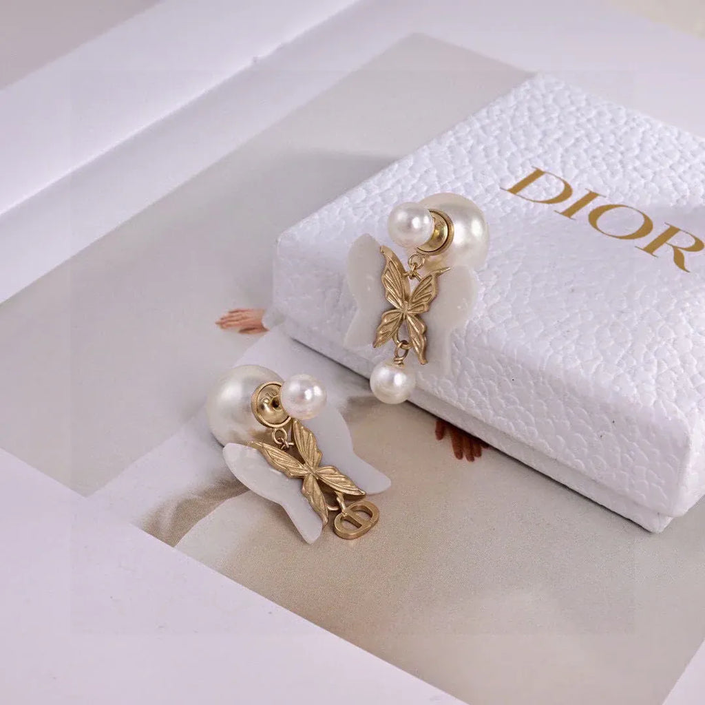 Trendy Butterfly Drop Earrings
