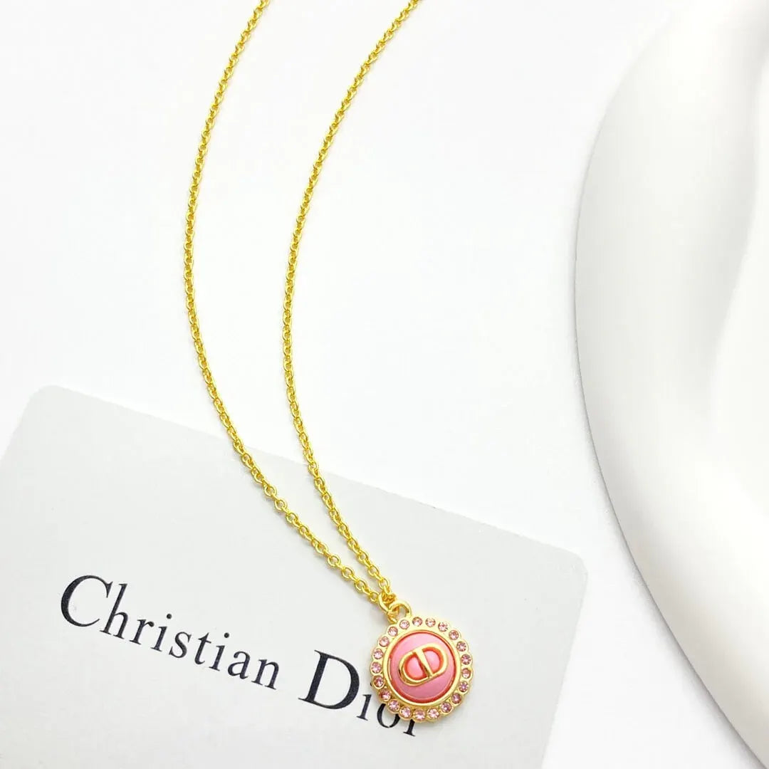 Signature Disk Pendant Chain