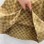 Khaki Monogram Dress