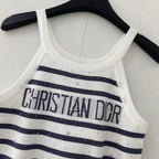 Rhinestone Stripe Detail Vest