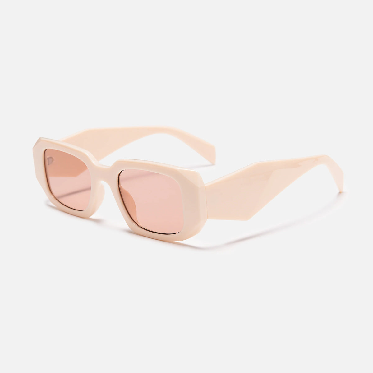 Round‑Frame Tinted Sunglasses