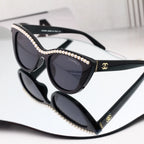 Pearl-Accented Sunglasses