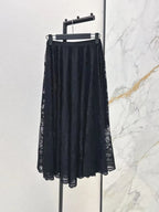 French Lace Long Skirt