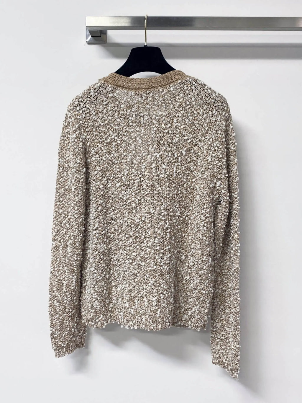 Shimmer Sequin Knit Sweater