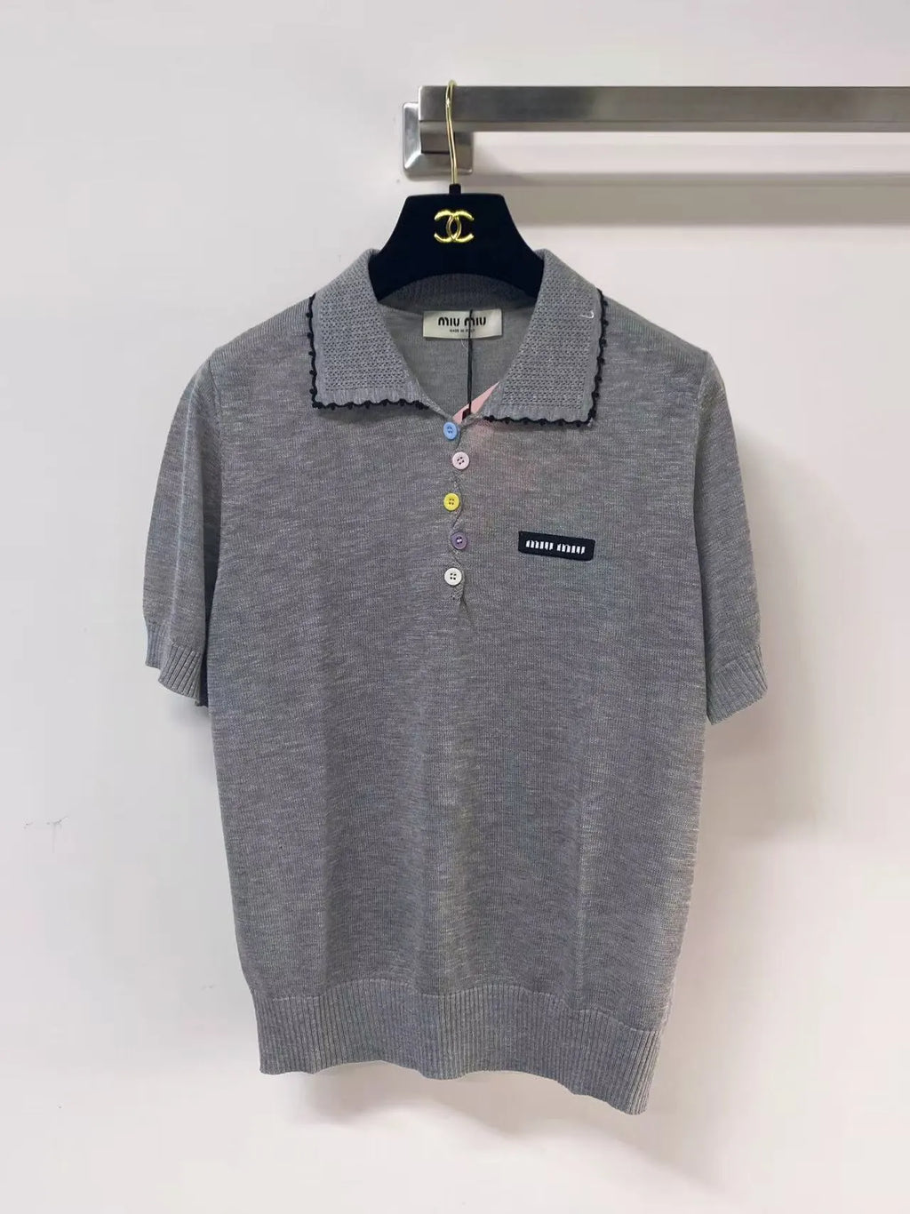 Colorful Button Polo Shirt