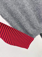Layered Look Long Sleeve Jumper