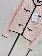 Contrast Trim Knit Cardigan