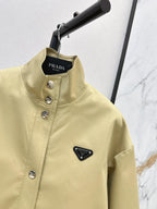 Triangle Elastic Waist Parka