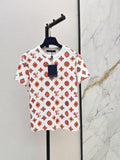 Vintage Totem Print Casual T-shirt