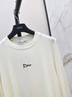 Slim Fit Letter Long Sleeve Tee