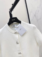 Metal Buckle Peplum Top