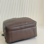 Canvas And Leather Backpack