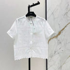 Eyelet Embroidered Shirt