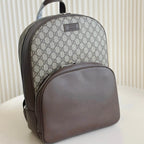 Canvas And Leather Backpack
