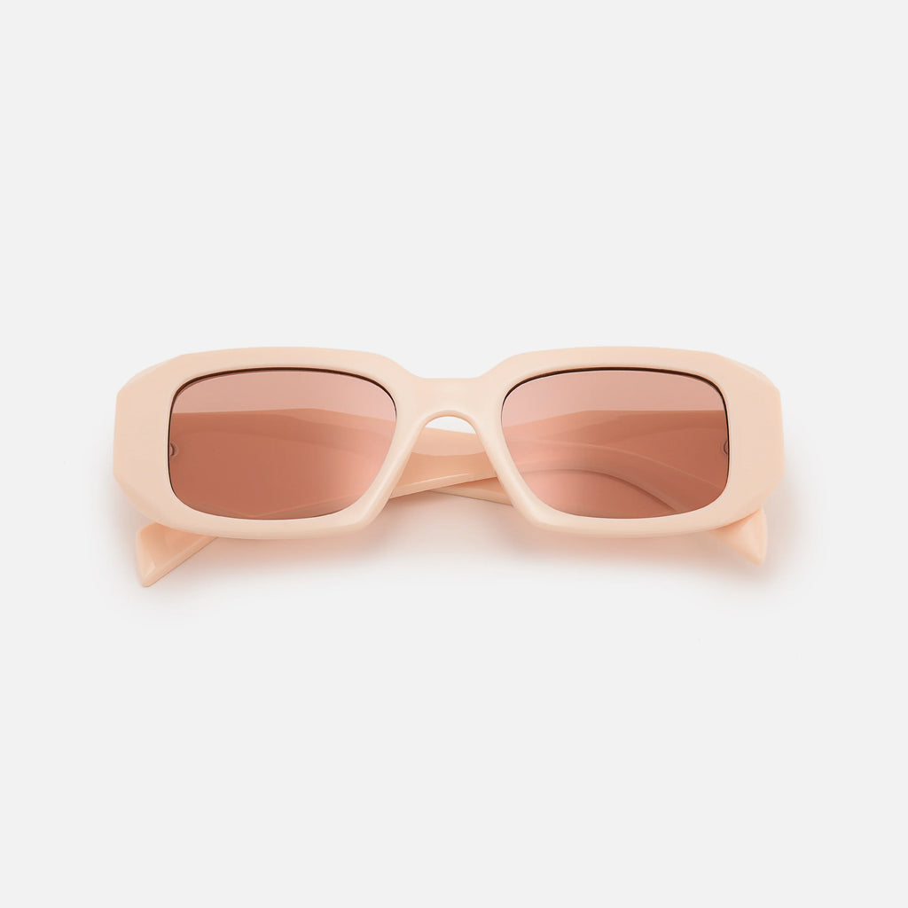 Round‑Frame Tinted Sunglasses