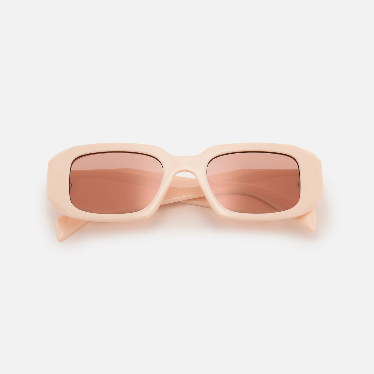 Round‑Frame Tinted Sunglasses