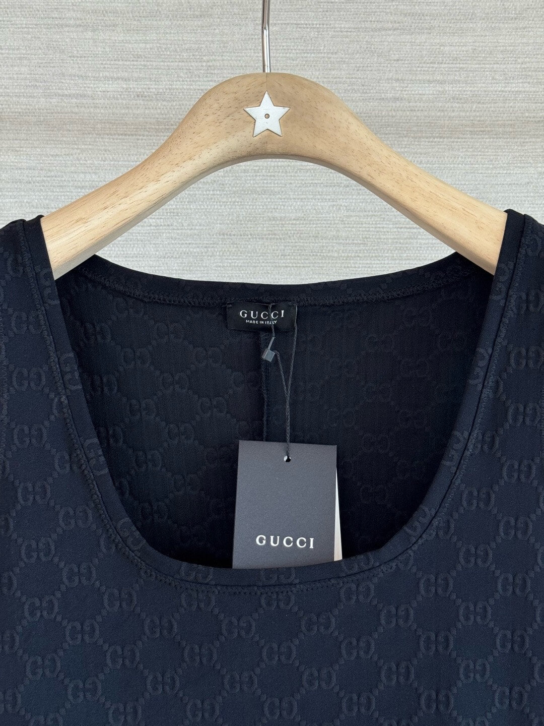 Scoop Neck Jacquard Dress