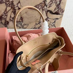 Retro Leather Mini Tote Bag