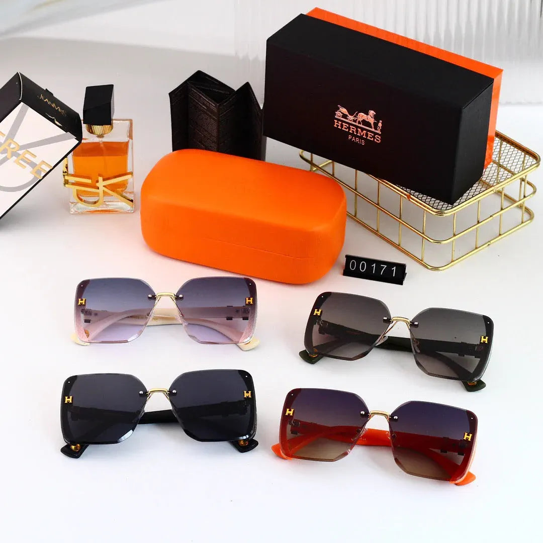 Classic Color-Block Sunglasses