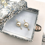 Minimalist Pearl Stud Earrings