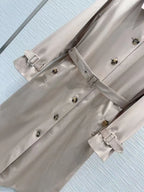 Classic Khaki Trench Coat