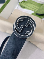 Fashionable Reversible Metal Buckle Belt