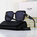 Full Frame Metal Pattern Sunglasses