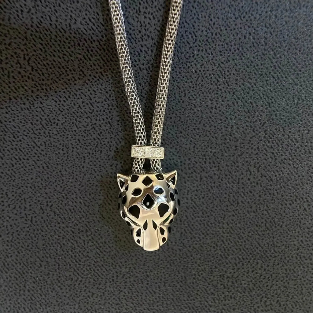 Leopard Head Design Necklace