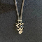 Leopard Head Design Necklace