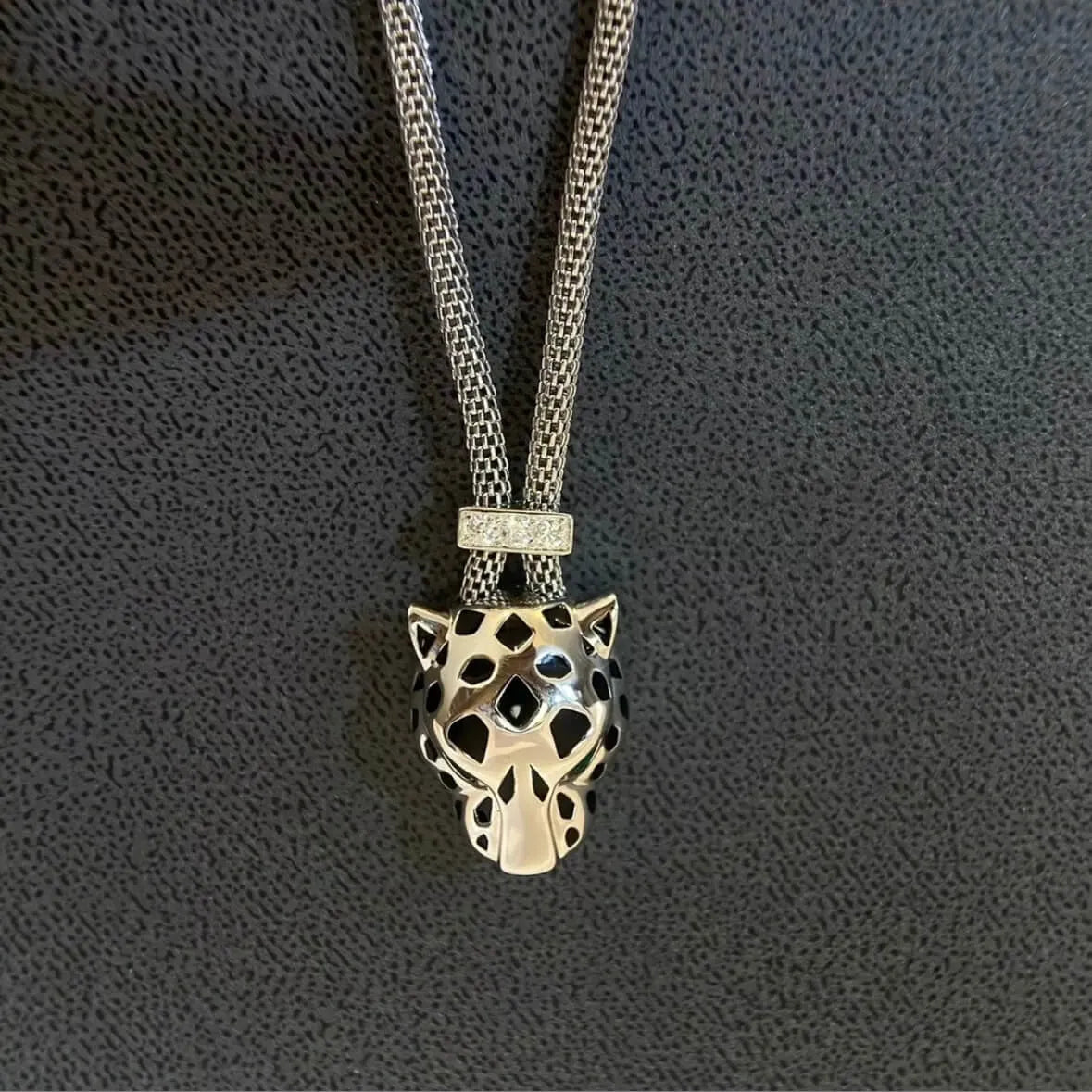 Leopard Head Design Necklace
