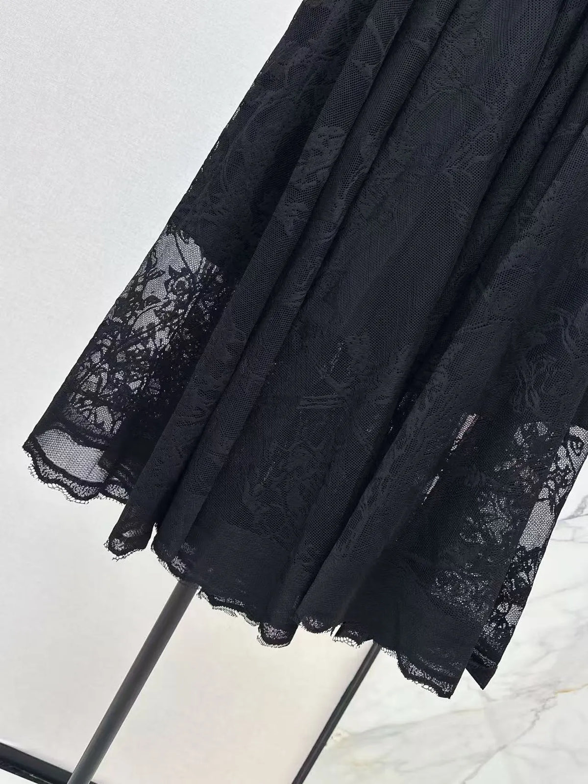 French Lace Long Skirt