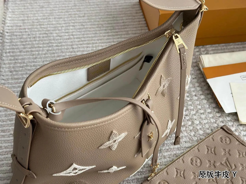 Embossed Small Commuter Tote
