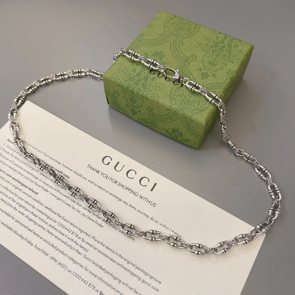 Minimalist Silver Chain Necklace