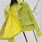 26PF Tailored Coat and High-Waist Skirt Set