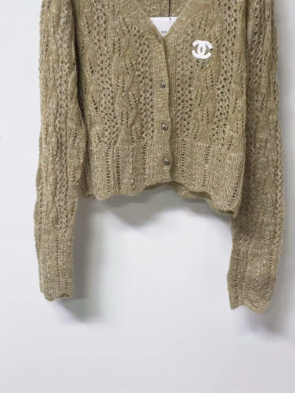 Fall Cropped V-Neck Cardigan
