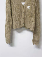 Fall Cropped V-Neck Cardigan