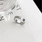Classic Slim Shank Solitaire Diamond Ring