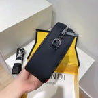 Color Blocked Monogram Camera Bag