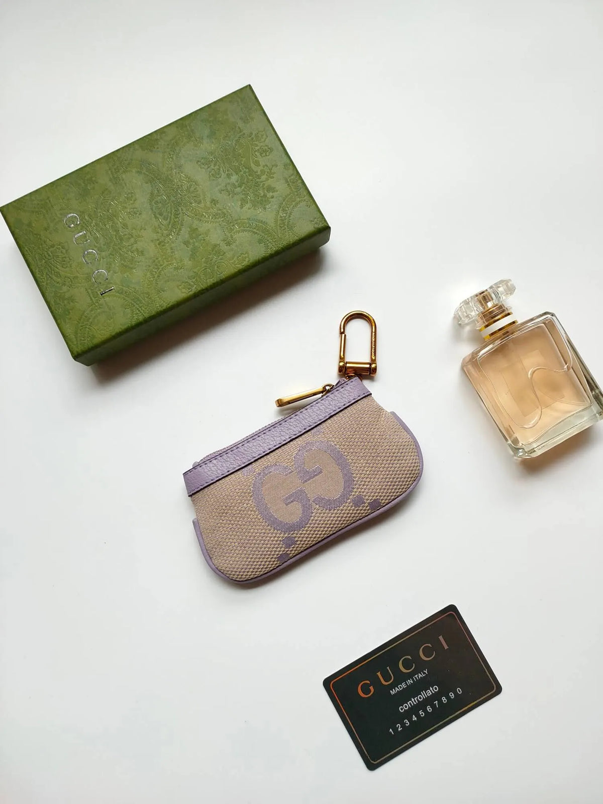 Textured Weave Mini Wallet